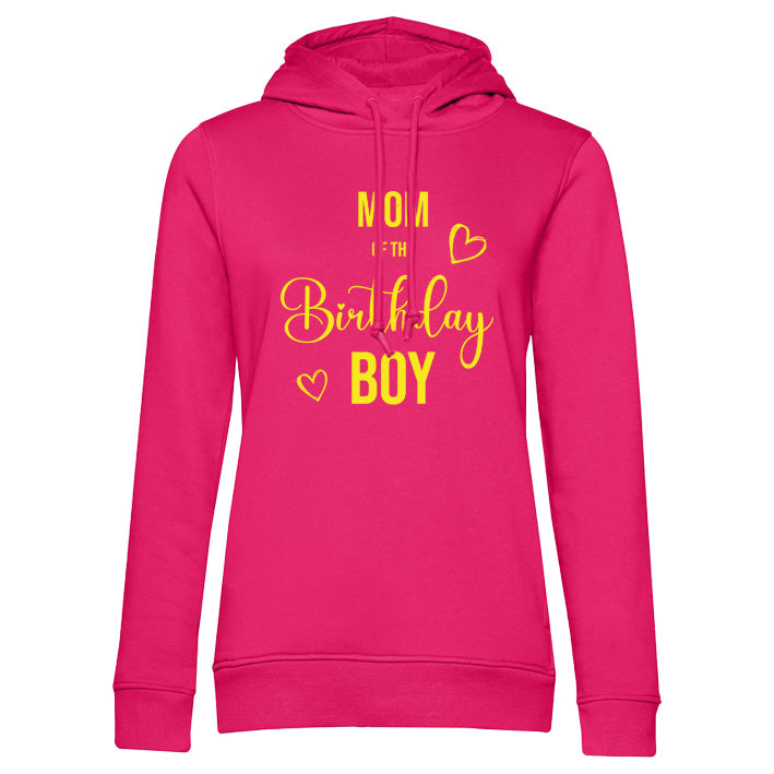 Frauen Hoodie - Mom of the birthday boy