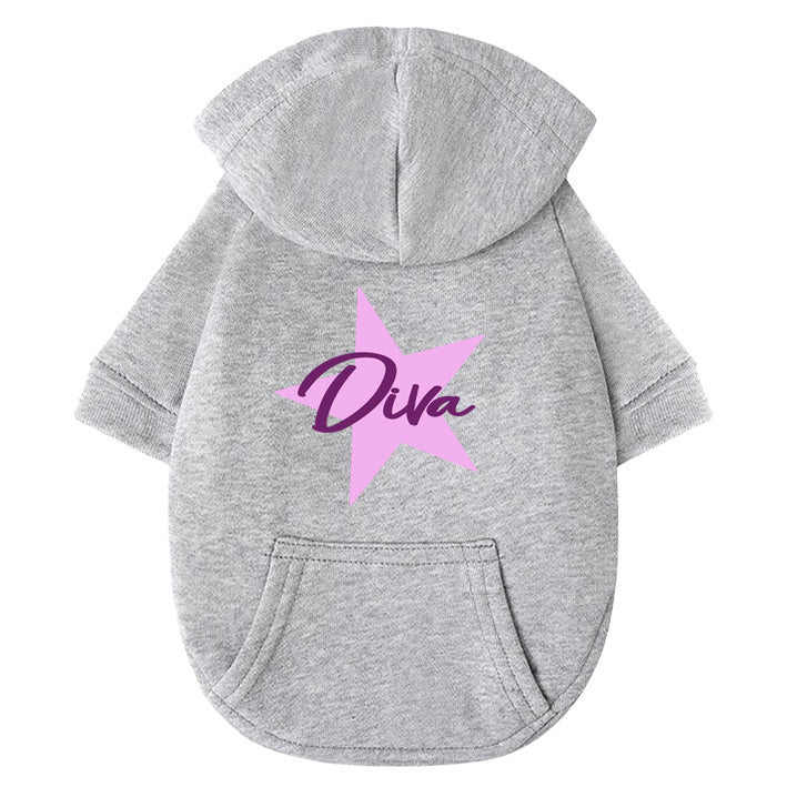 Hunde Hoodie - DIVA