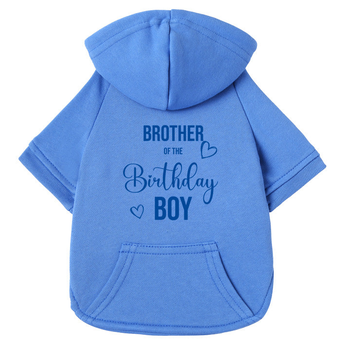 Hunde Hoodie - Brother of the birthday boy