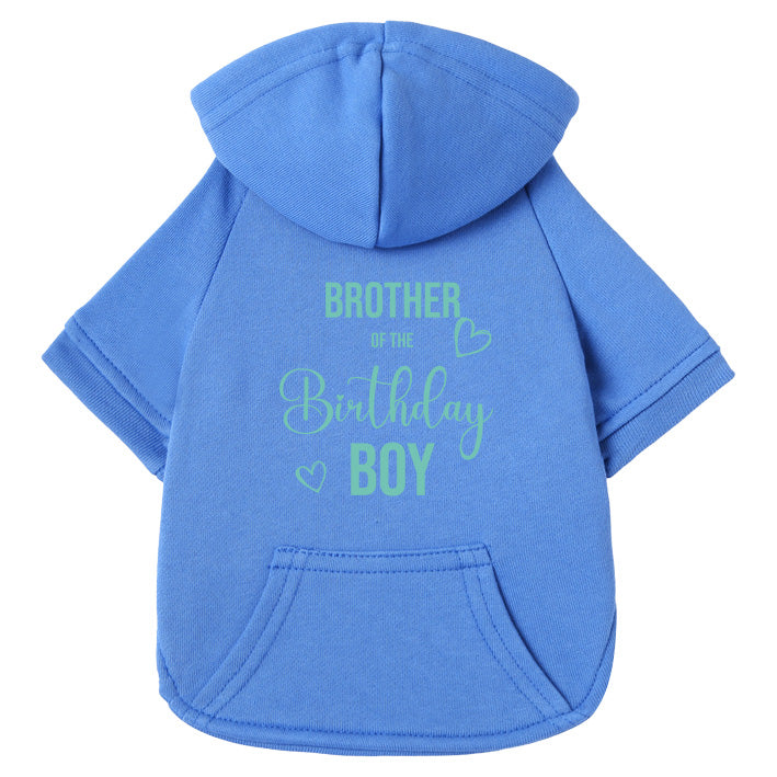 Hunde Hoodie - Brother of the birthday boy