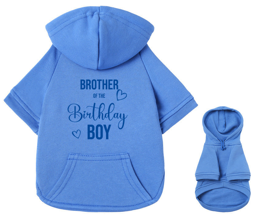 Hunde Hoodie - Brother of the birthday boy