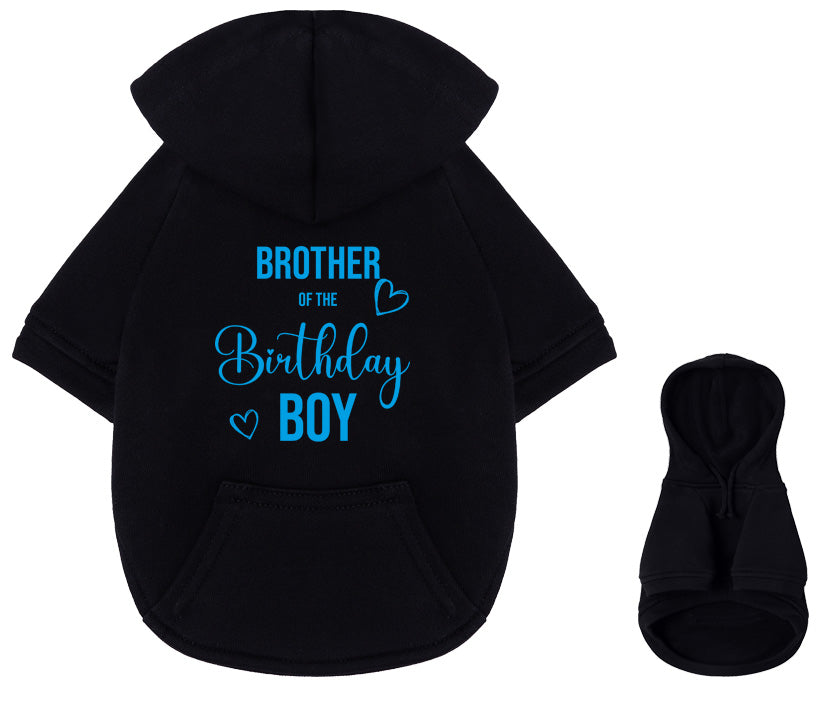 Hunde Hoodie - Brother of the birthday boy