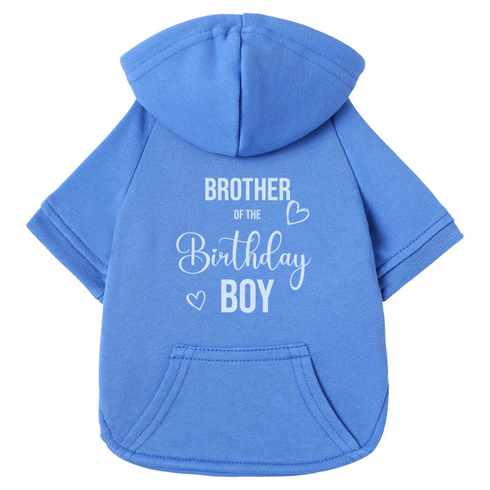 Hunde Hoodie - Brother of the birthday boy