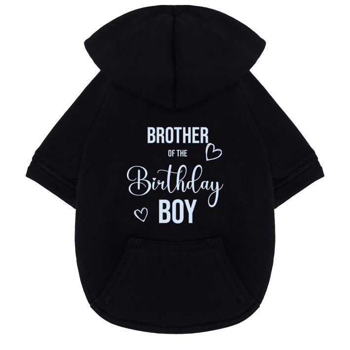 Hunde Hoodie - Brother of the birthday boy