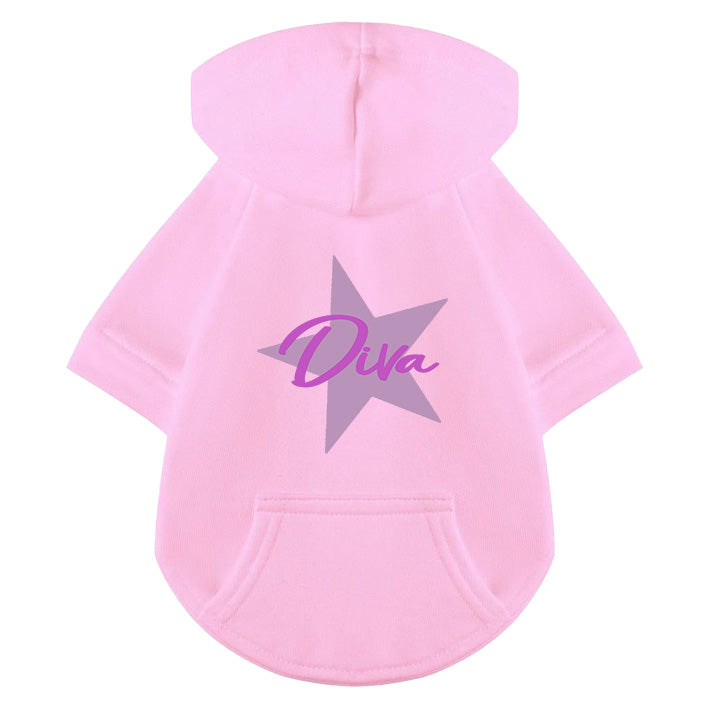 Dog hoodie - DIVA