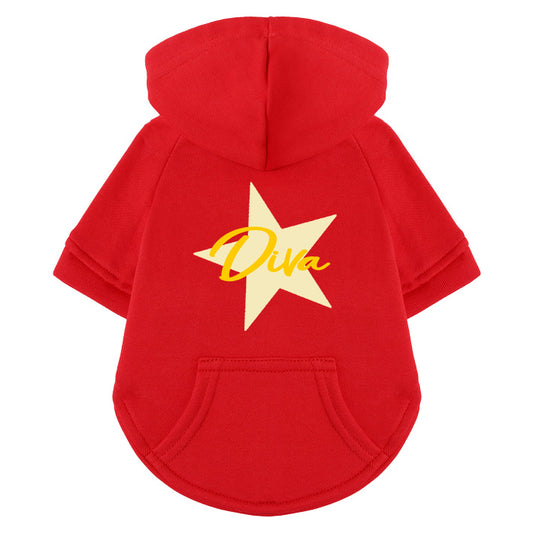 Dog hoodie - DIVA