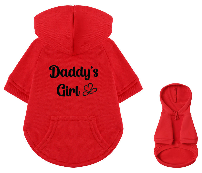 Dog hoodie - daddy's girl 