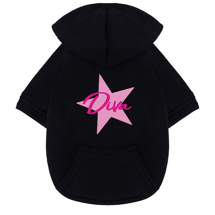 Dog hoodie - DIVA