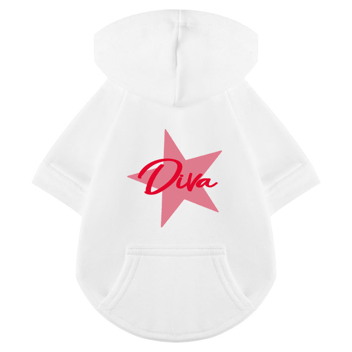 Hunde Hoodie - DIVA